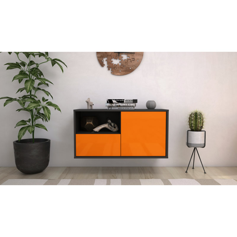 Haimes TV Stand, Orange
