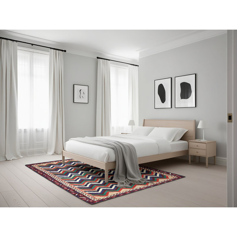 Abstract Indoor Rug, Rectangle 5' x 7'