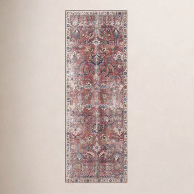 Chris Loves Julia x Loloi Jules Merlot Oriental Rug