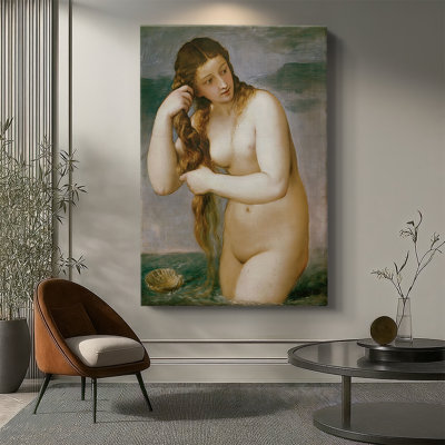 Venus Anadyomene -Gallery Wrapped Canvas by Titian