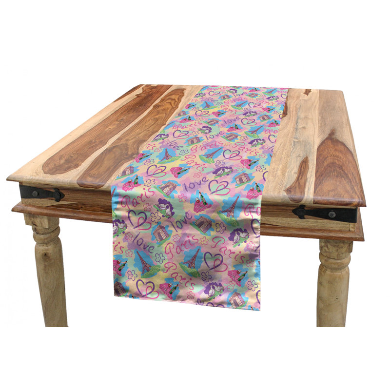 Table Runner, 16'' D x 72'' L, Geometric 1