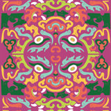 Shanghai Foo You Looking at 10' L x 24" W Wallpaper Roll