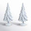 '6.75" Tall Decorative Spruce Trees, Set of 2-1248931856