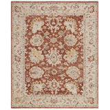 Samarkand 185 Area Rug In Rust / Beige