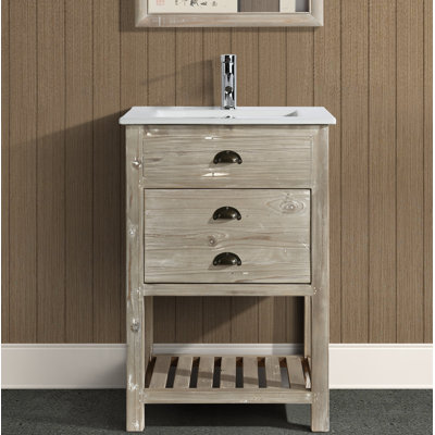Ensemble de meuble-lavabo simple 24 po Asbury