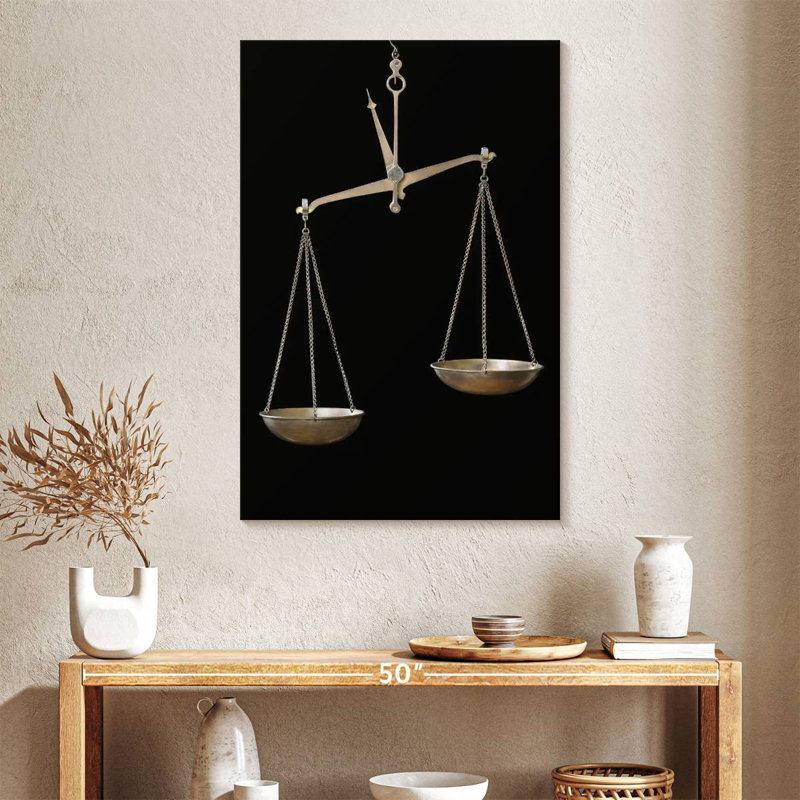 Unbalanced Scale, 39" H x 26" W