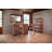 Evlampia Parota Wooden Top Home Bar