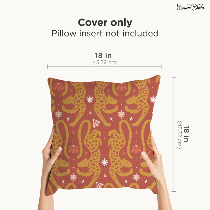 Housse de coussin en polyester