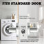 Poignées de porte en nickel satiné, poignées de porte intérieures sans clé, leviers de porte carrés, serrures de porte robustes pour salle de bain, leviers plats réversibles-126427203-126427206-126427209