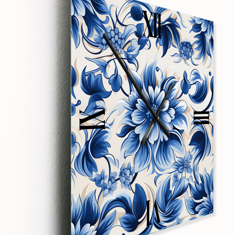 Janata - Horloge murale moderne bohémienne et éclectique, Moyen