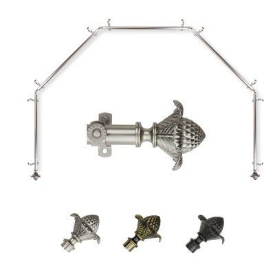 Tringle à rideaux simple ajustable Dayanara