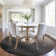 Machine Washable Indoor/Outdoor Xhevrie Black Rug