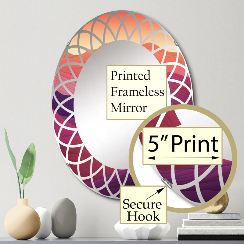 Miroir mural Zoeh, 30 po x 20 po