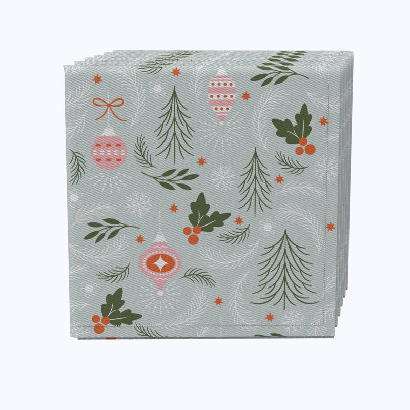 Edelin Cotton Abstract Square Napkin