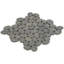 Nature Round Lovina Pebble Mosaic Tile-1011631152
