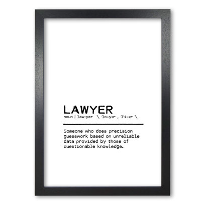 Lawyer Questionable - Print