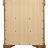 Louis Phillipe 3 Drawer Wood Nightstand-166158850