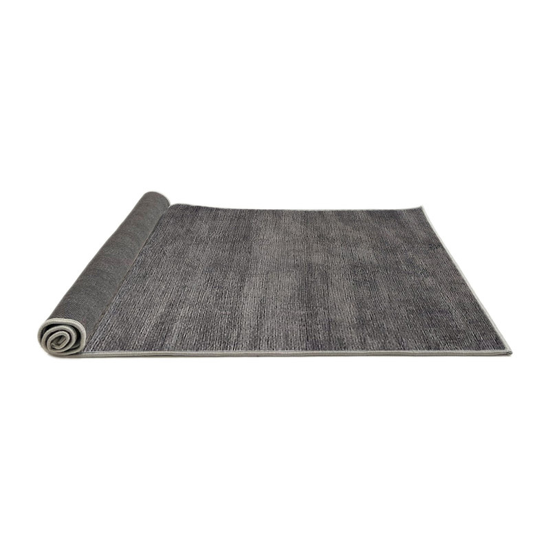 Tapis gris Corbe, Rond 3 pi
