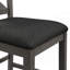 Ensemble de table de bar en bois 5 pièces à hauteur de comptoir avec 4 chaises-801770603