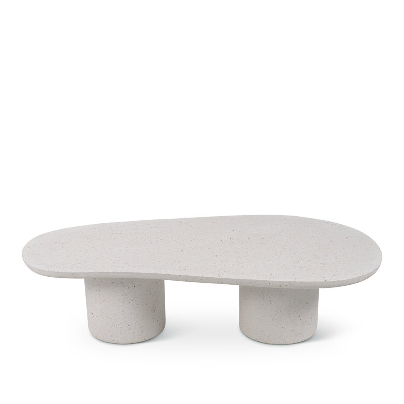 Vogel Coffee Table Dark Grey, Ivory Terrazzo