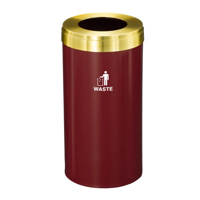 Steel Kitchen Trash Can