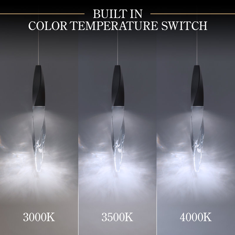 Kindjal 25 - Light LED Pendant, Black