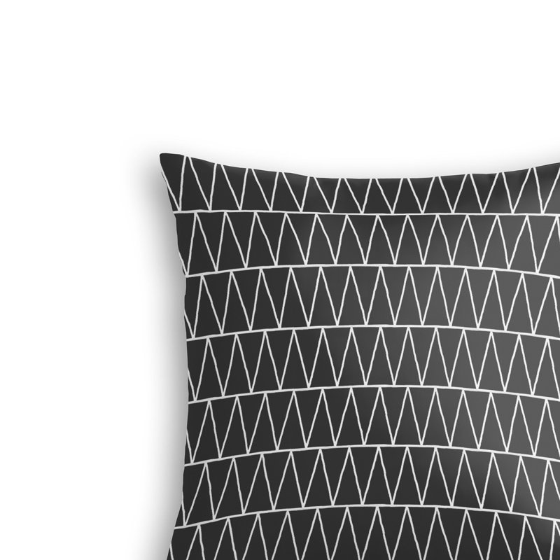 Coussin décoratif en polyester Emilia, Mat, 22 po x 22 po