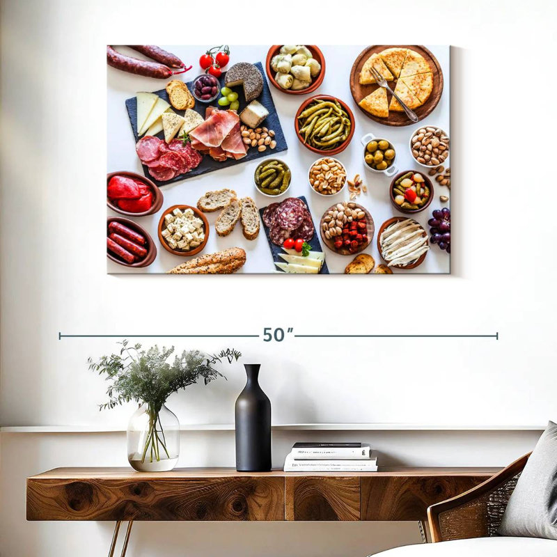 Tapas de style espagnol Yarlin, H 26 po x l 39 po