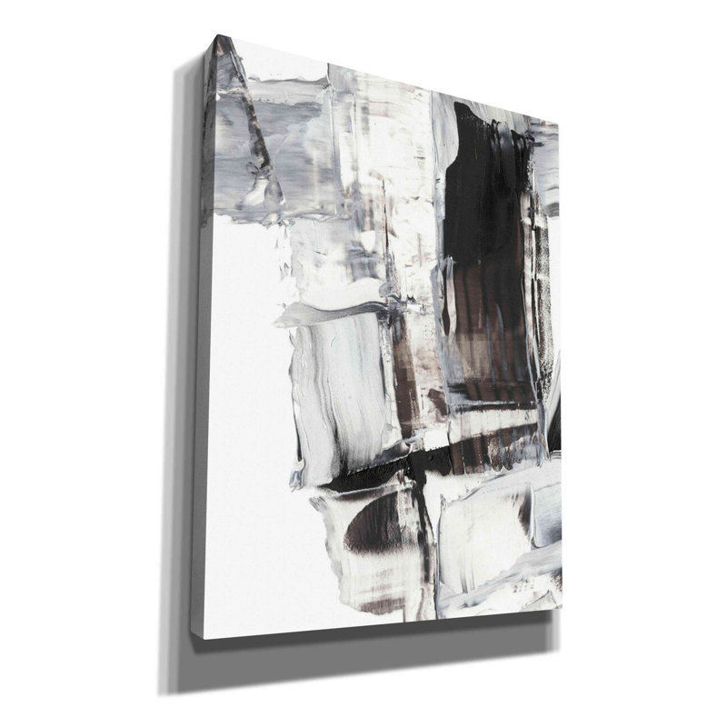 «Topple III» par Ethan Harper, art mural sur toile, H 54 po x l 40 po x P 1,5 po
