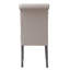 Ensemble de 2 chaises d'appoint en lin Yabeina
