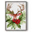 «Christmas Holiday Art» DCCCL XXXII, reproduction d'art encadrée - bois massif XMA171551-395988261