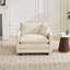 Fauteuil rembourré en tissu-2142304202