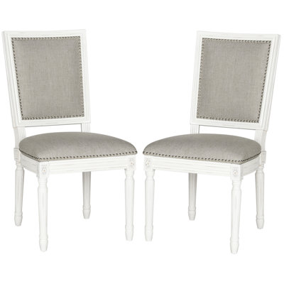 Moneta 19.8'' H Linen Upholstered Side Chair