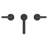 Capistrano Widespread Bathroom Faucet with Drain Assembly-93559636