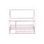 Lit double pour plancher en bois d'hévéa rose Inspirit l 60,2 po x P 77,2 po x H 72,2 po Inspirit-1159457583-1159457581