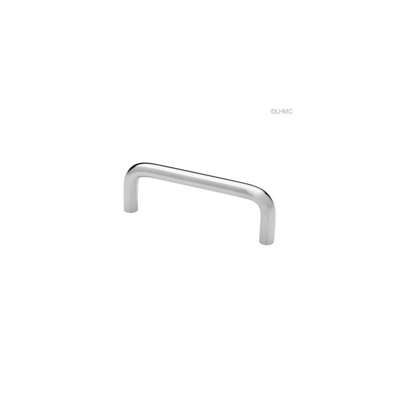Wire Pull, Polished Chrome, 3.5"