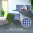 2pc Stylish Retro Wavey Tile Floating Shelves for Wall & Storage-190951757