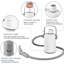 Costway Bagless Steam Cleaner & Steam Mop