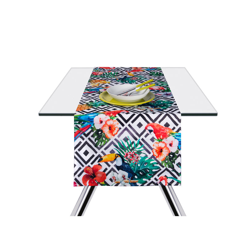 "TROPICAL CHIC" RUNNER 45X140 CM