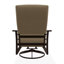 Chaise berçante pivotante en polymère St. Catherine-98360010-98360012