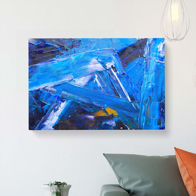 Abstract Art Painting Vol.353 by S.Johnson - Wrapped Canvas, 50cm H x 76cm W x 3cm D