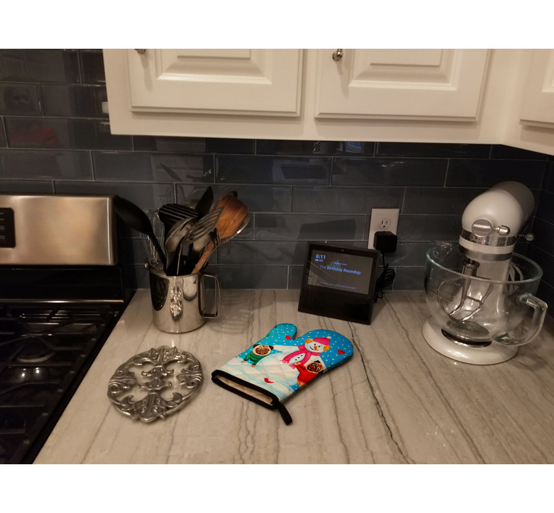 The Holiday Aisle® Niam Polyester Oven Mitt The Holiday Aisle®