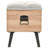Storage Bench 43.3" Solid Wood Fir