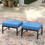 Repose-pieds d'extérieur Bular avec coussin Sunbrella®-2133444539