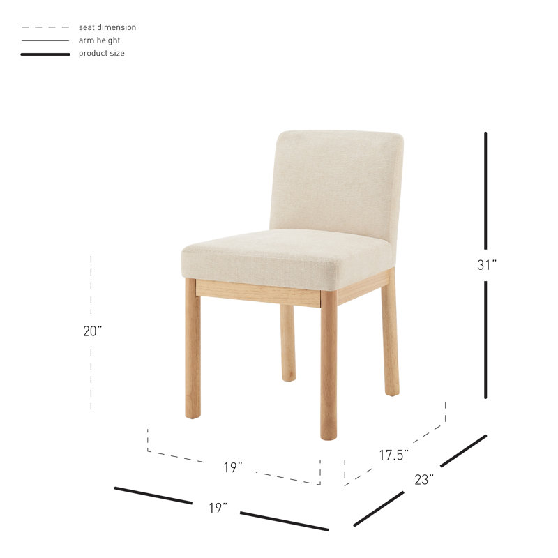Trev Dining Set With Upholstered Chairs