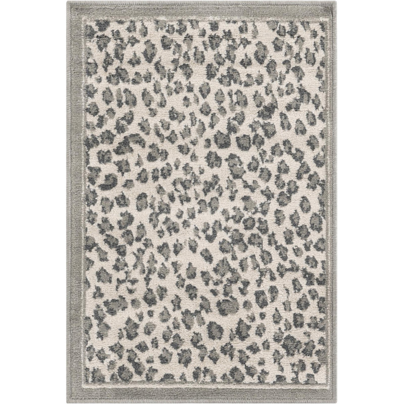 Pardus Teonni Rug, Gray, Rectangle 2' x 3'1"