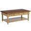 Table basse en bois massif avec rangement Courtdale-30129711