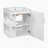 Wall Mounted Bathroom Vanity, Bathroom Cabinet With Sink And Soft-Closing Door-369209264