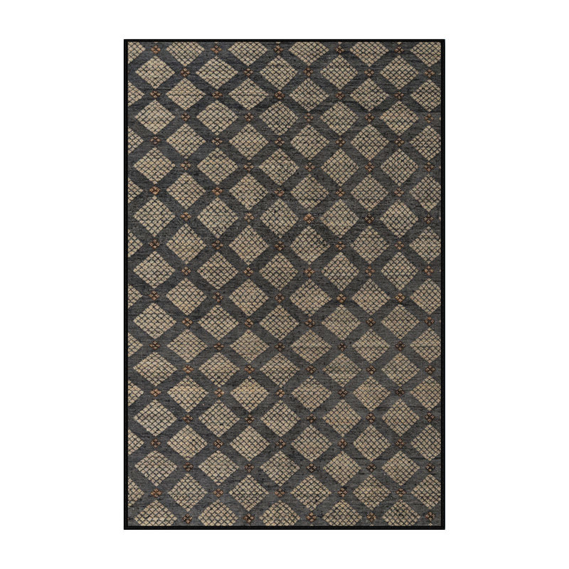 Quenemo Abstract Indoor Rug, Rectangle 8' x 10'