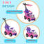 Scooters pour enfants en métal rose avec métal 3 po, tout-petits de 12 à 36 mois, PP rose et métal